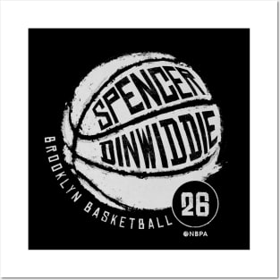 Spencer Dinwiddie Brooklyn Basketball Posters and Art